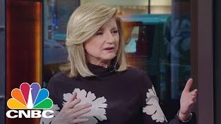 Arianna Huffington Leaving Huffington Post Bottom Line  CNBC [upl. by Carlota]