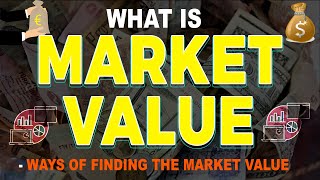 What is Market Value  Ways of finding the Market Value  market value of shares [upl. by Adnarb441]