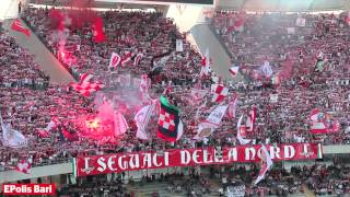 Linno quotBari Grande Amorequot cantato dalla Curva Nord  EPolis Bari [upl. by Longawa]