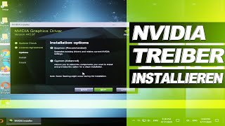 How to GrafikTreiber INSTALLIEREN NVIDIA [upl. by Eimerej]