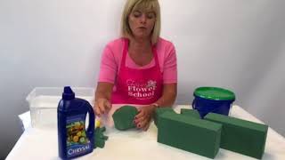 Top Tips on using Oasis  Floral Foam [upl. by Anemolif]