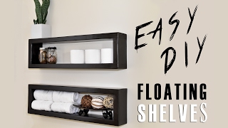 7 DIY Floating Shelf [upl. by Harle]