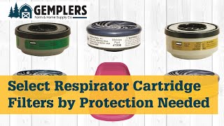 Selecting the Right Reusable Respirator Cartridge Filter [upl. by Blas267]