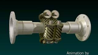 torsen differential full animation [upl. by Dorisa]