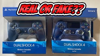 PS4 Controller Real VS Fake  How to Tell Difference [upl. by Etnoj]