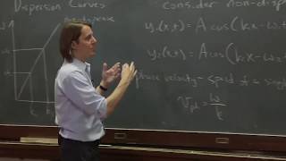 PHYS 201  Dispersion 3  Reading Dispersion Curves [upl. by Obe]