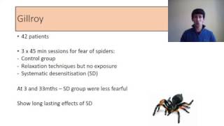 Psychopathology phobia treatment systematic desensitisation [upl. by Meehan34]