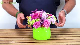 Care tips for Floral Arrangements in Floral Foam I Thinkflorist [upl. by Alexina916]