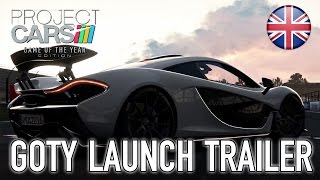 Project CARS  PS4XB1PC  GOTY Launch Trailer [upl. by Krum]