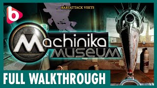 MACHINIKA MUSEUM  Full Walkthrough  A very nice Puzzlebox game with alien technology [upl. by Albert]