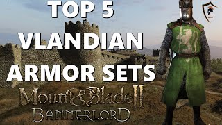 Mount amp Blade Bannerlord Top 5 Best Suits of Vlandian Armor Norman [upl. by Noicnecsa]