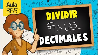 ¿Cómo dividir decimales  Videos educativos Aula365 [upl. by Aya]