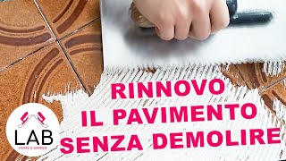 Pavimenti in Resina su Piastrelle Esistenti  TUTORIAL [upl. by Bindman]