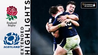 England v Scotland  EXTENDED Highlights  Historic Scotland Victory  Guinness Six Nations 2021 [upl. by Merline427]