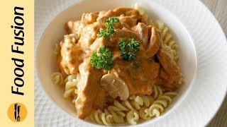 Chicken Stroganoff Recipe By Food Fusion [upl. by Mosi]