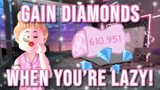 How to Diamond Farm When You’re LAZY Easy [upl. by Ymer263]