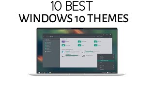 Best Windows 10 Themes With Download Links 2022 [upl. by Tenaej]