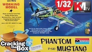 Monogram P51D Phantom Mustang Working Model 132 [upl. by Epoillac]