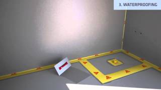 Sika Wet Room Waterproofing System [upl. by Iharas]