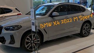 BMW X4 2022 M Sport review [upl. by Eitak]