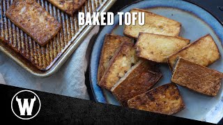 Easy and delicious BAKED Tofu ft Chad Sarno [upl. by Osman]