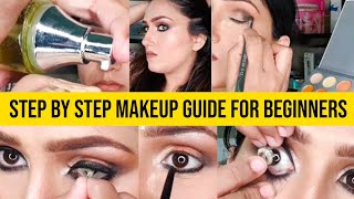 Makeup karne ka tariqa  Step by Step Makeup Guide For Beginners [upl. by Pritchett]