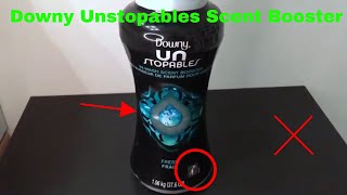 ✅ How To Use Downy Unstopables Scent Booster Review [upl. by Helenka629]