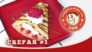 CREPAS 1 Receta Fácil  El Guzii [upl. by Flavian]