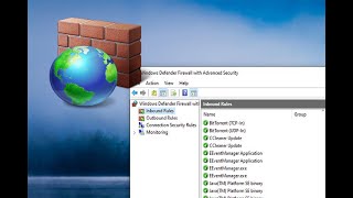 How To Block a Program with Windows Firewall [upl. by Eyot]