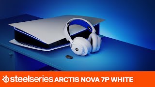 SteelSeries Arctis Nova 7P White [upl. by Notsreik]