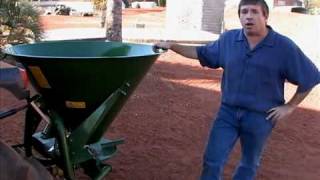 How To Agrex Fertilizer Spreader PTO Driven 3Point Hitch [upl. by Amaerd]