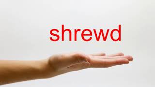 How to Pronounce shrewd  American English [upl. by Ahsilef825]