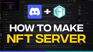 How To Make An NFT Discord Server  2025 Tutorial [upl. by Lea]