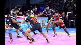 Pro Kabaddi 2019 Match 109 U Mumba vs Bengaluru Bulls video highlights [upl. by Adnilim]