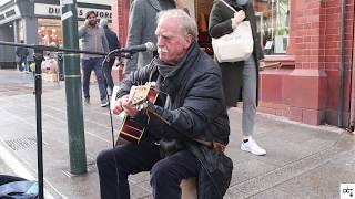 80 year Vincent old sings The quotGreen Fields of Francequot in memory of his father Eric Bogle [upl. by Llerrod]