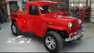 LEGENDARY 1948 WILLYS PICKUP BUILD PART 13 THE REVEAL [upl. by Alicia]