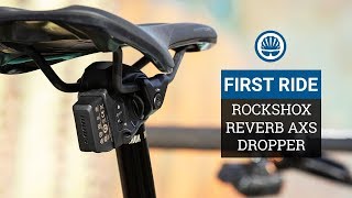 RockShox Reverb AXS  SRAM Unveils its New Wireless Dropper [upl. by Sulienroc792]