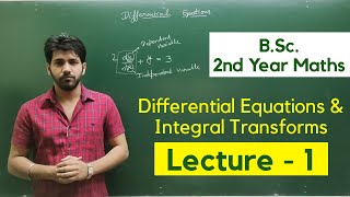 Differential Equation lecture 1  BSc 2nd Year Paper 2nd   Mathematics [upl. by Sukhum]