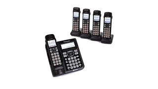 Panasonic DECT 60 5Handset Cordless Phones [upl. by Kalil]