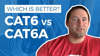 Cat6 vs Cat6a — Which is Better [upl. by Kroo]