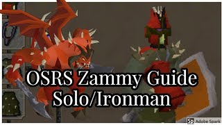 OSRS ZamorakKril Tsutsaroth Solo Boss Guide Ironman [upl. by Browne]