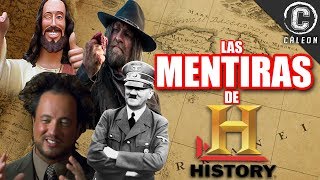 LAS MENTIRAS Y FRAUDES DE HISTORY CHANNEL [upl. by Aihseket]