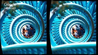 3D ROLLER COASTER  TOP15 VR  3D Side By Side SBS Google Cardboard VR Box Gear Oculus Rift [upl. by Annasus]