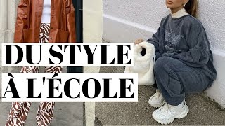 COMMENT AVOIR DU STYLE À LÉCOLE  MES 6 CONSEILS [upl. by Lesna]