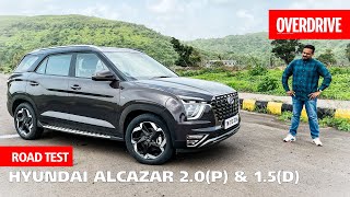 Hyundai Alcazar road test review  is it worth the asking price  OVERDRIVE [upl. by Cass299]