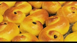 Lussekatter  Saffron Bun [upl. by Nyleahs943]