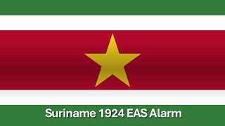 EAS Alarm YouTube  suriname 1924 EAS Alarm Parrot Sound [upl. by Bronwyn]