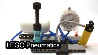 LEGO Pneumatic experiments [upl. by Booze]