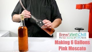 Making WinExpert 2018 Pink Moscato [upl. by Eniledgam]