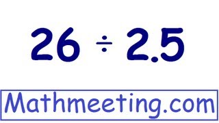 Dividing Decimals  Example 2 [upl. by Adaiha]